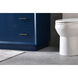 Hayes 60 X 22 X 35 inch Blue Vanity Sink Set