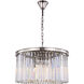 Sydney 8 Light 26 inch Polished Nickel Chandelier Ceiling Light, Urban Classic