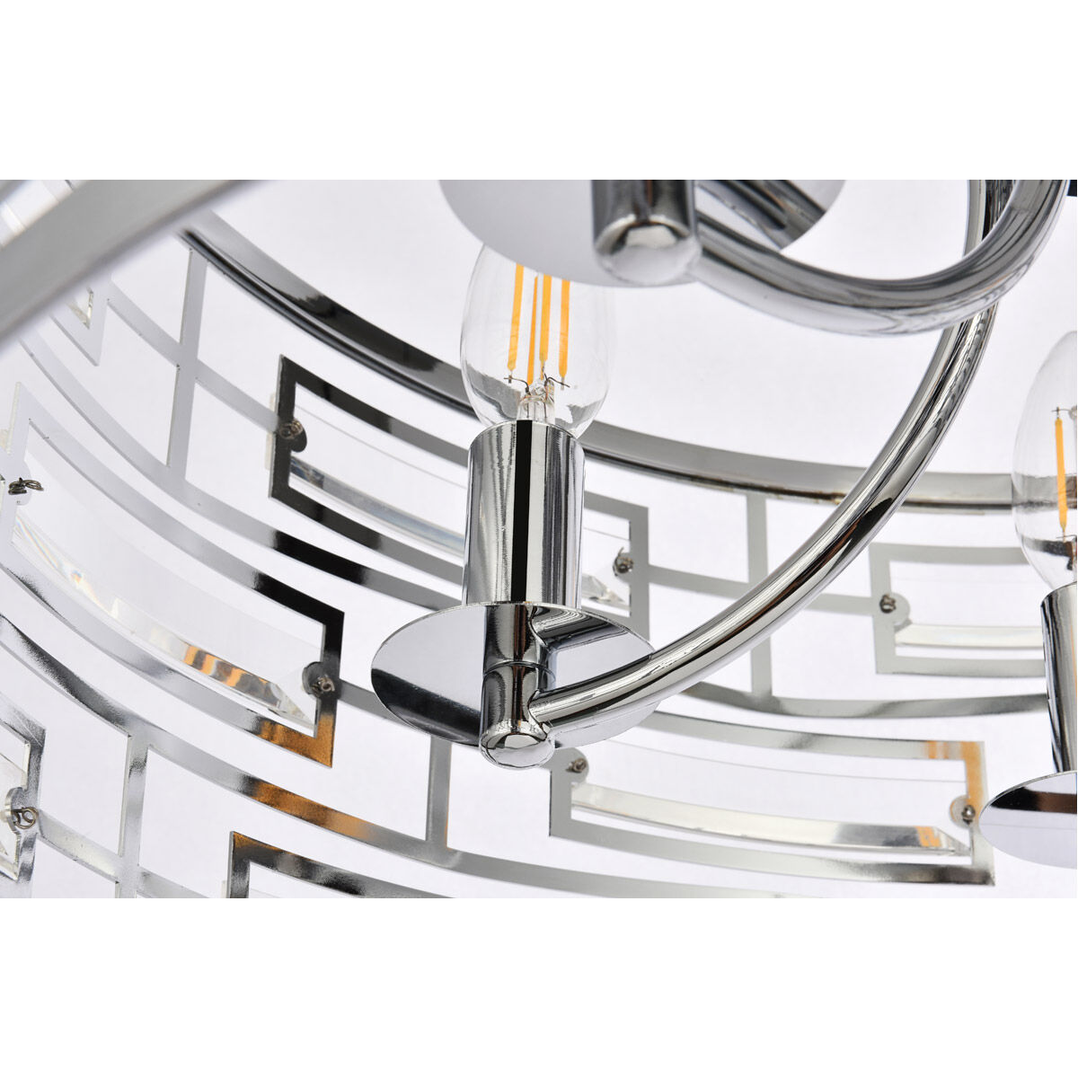 Kennedy 5 Light 18.5 inch Chrome Pendant Ceiling Light