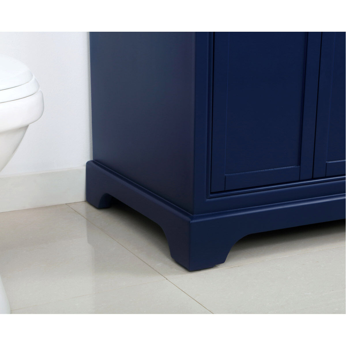 Americana 36 X 22 X 35 inch Blue Vanity Sink Set