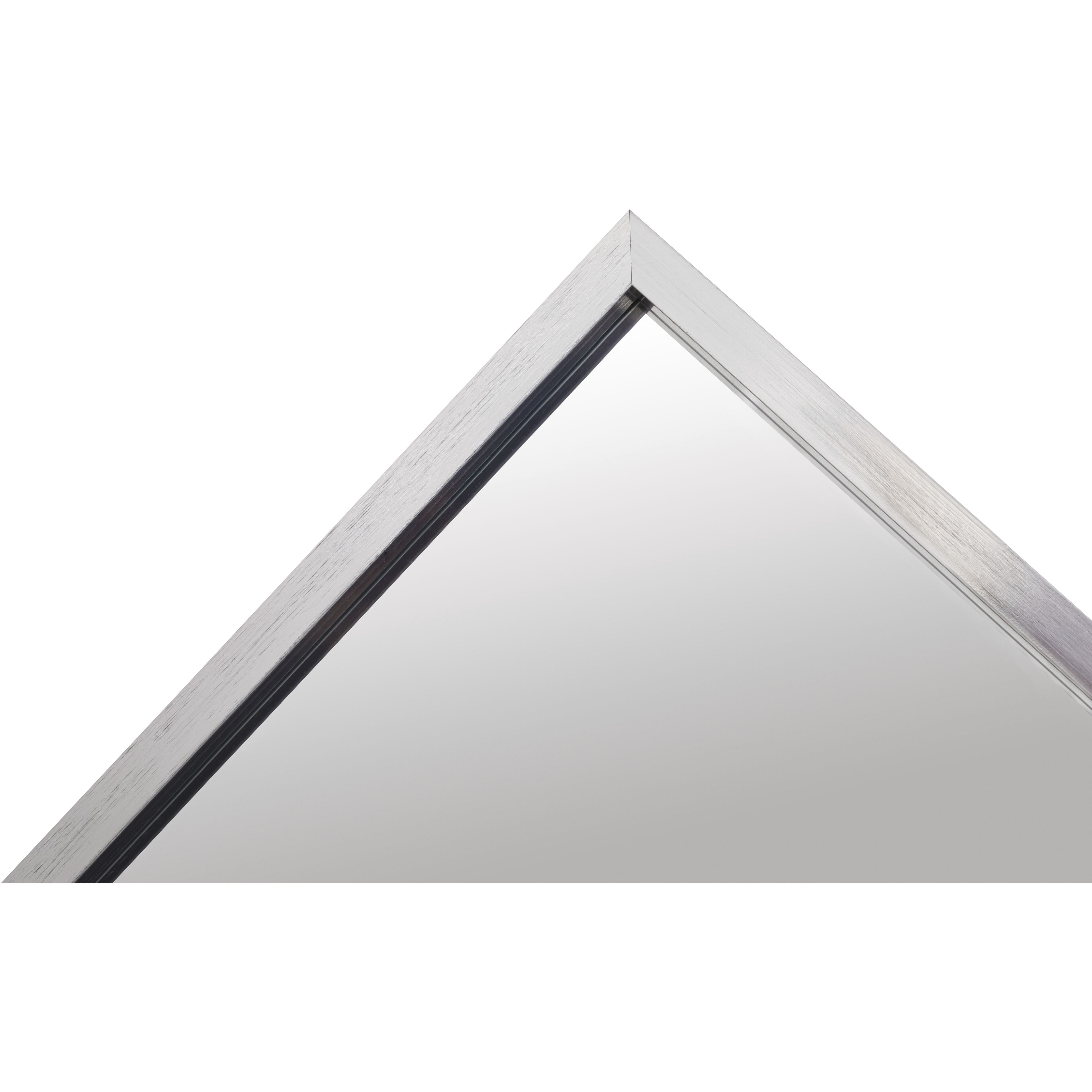 Grace 36 X 30 inch Silver Mirror