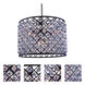 Madison 8 Light 27.5 inch Matte Black Pendant Ceiling Light in Clear, Urban Classic