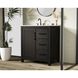 Alina 32 X 34 inch Chocolate Oak Bathroom Vanity Cabinet