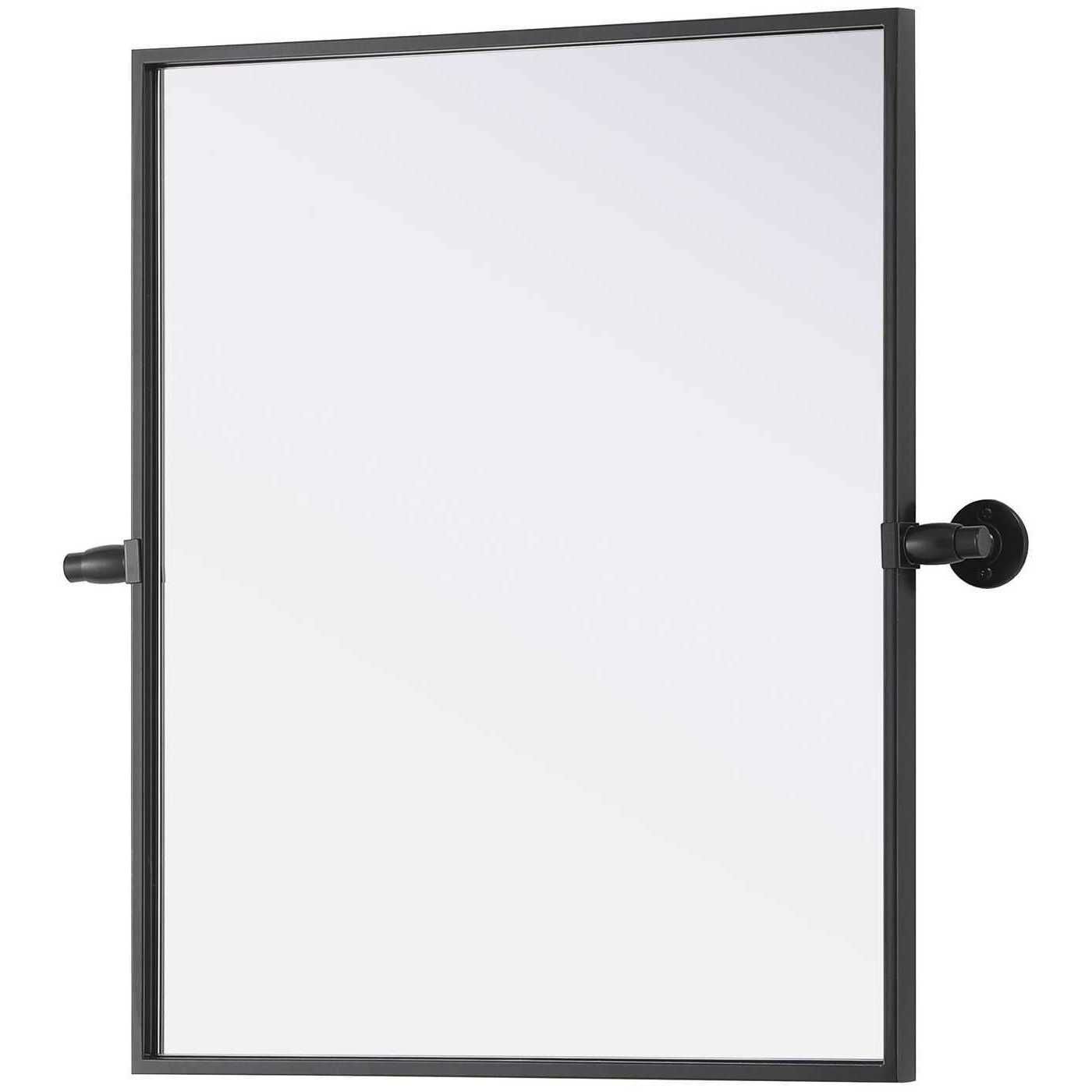 Amoura 24 X 20 inch Black Mirror