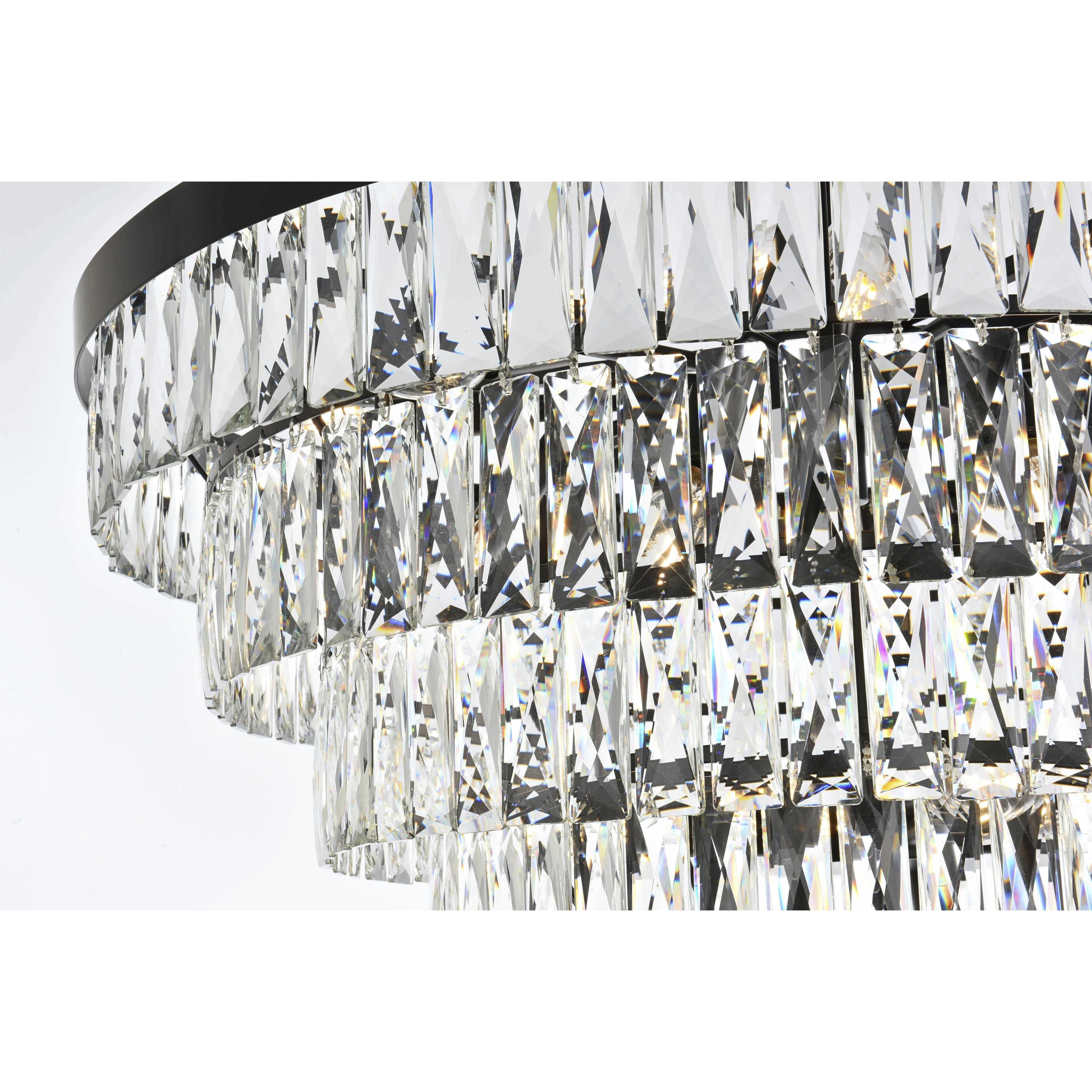 Josephine 25 Light 32 inch Black Chandelier Ceiling Light