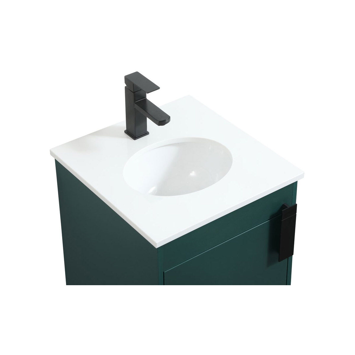 Eugene 19 X 18 X 33.5 inch Green Vanity Sink Set