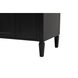 Park Avenue 60 X 22 X 35 inch Black Vanity Sink Set