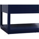 Larkin 42 X 22 X 34 inch Blue Vanity Sink Set
