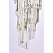 Sydney 35 Light 30 inch Satin Gold Chandelier Ceiling Light