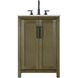 Alina 24 X 35 inch Hazel Oak Bathroom Vanity Cabinet