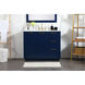 Blake 42 X 22 X 34 inch Blue Vanity Sink Set