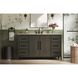Millie 60 X 35 inch Mocha Brown Bathroom Vanity Cabinet