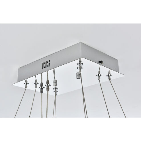 Bowen 2 Light 18 inch Chrome Chandelier Ceiling Light