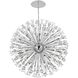 Vera 32 Light 44 inch Chrome Pendant Ceiling Light