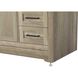 Remington 54 X 35 inch Natural Oak Bathroom Vanity Cabinet