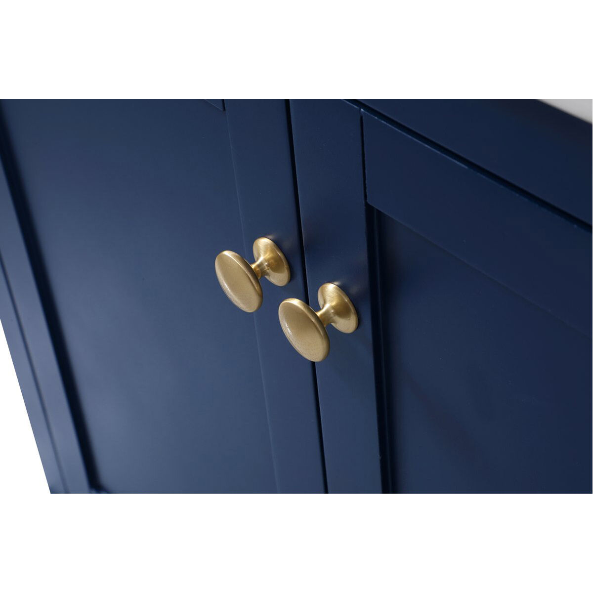 Franklin 42 X 22 X 35 inch Blue Bathroom Vanity Cabinet