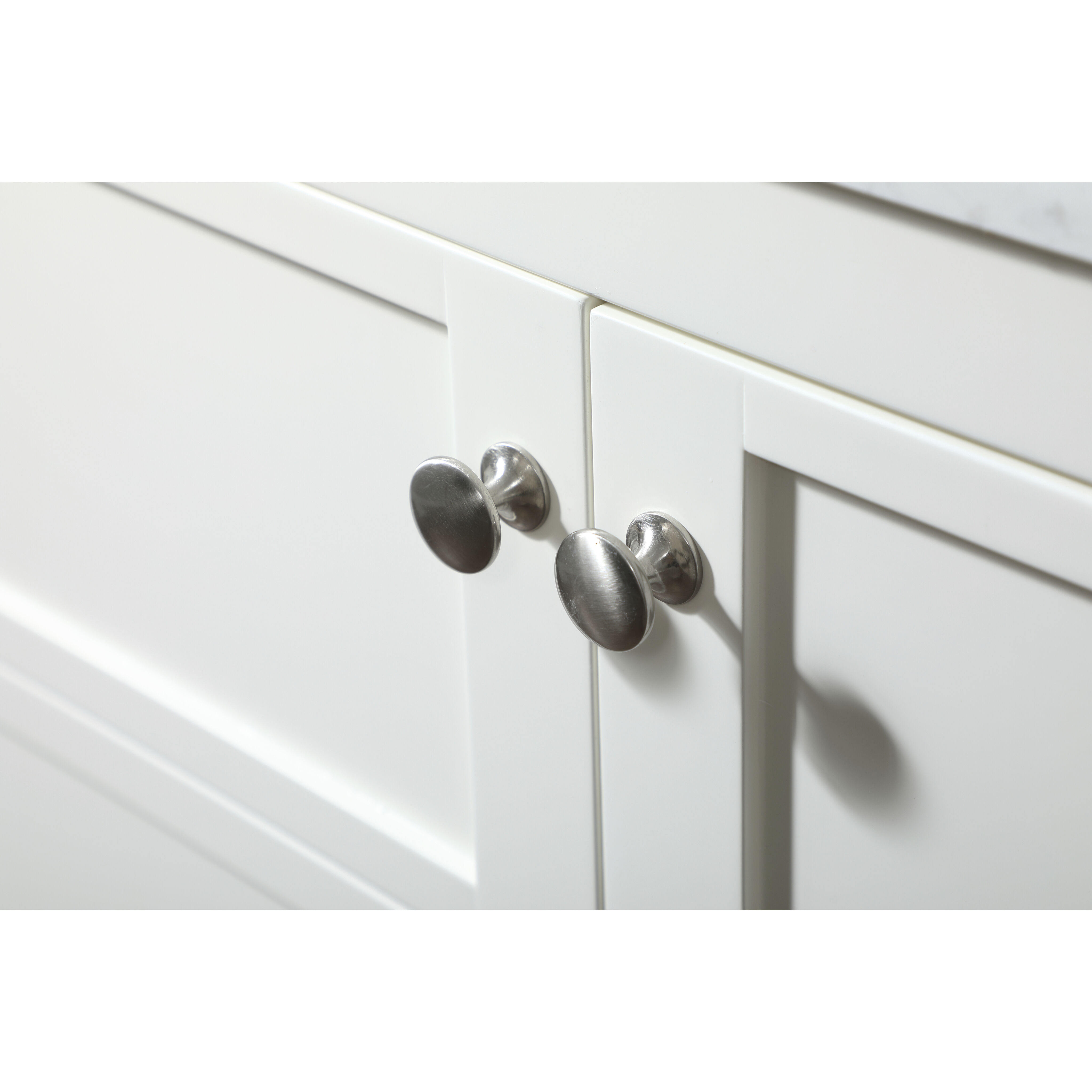 Theo 60 X 22 X 34 inch White Vanity Sink Set