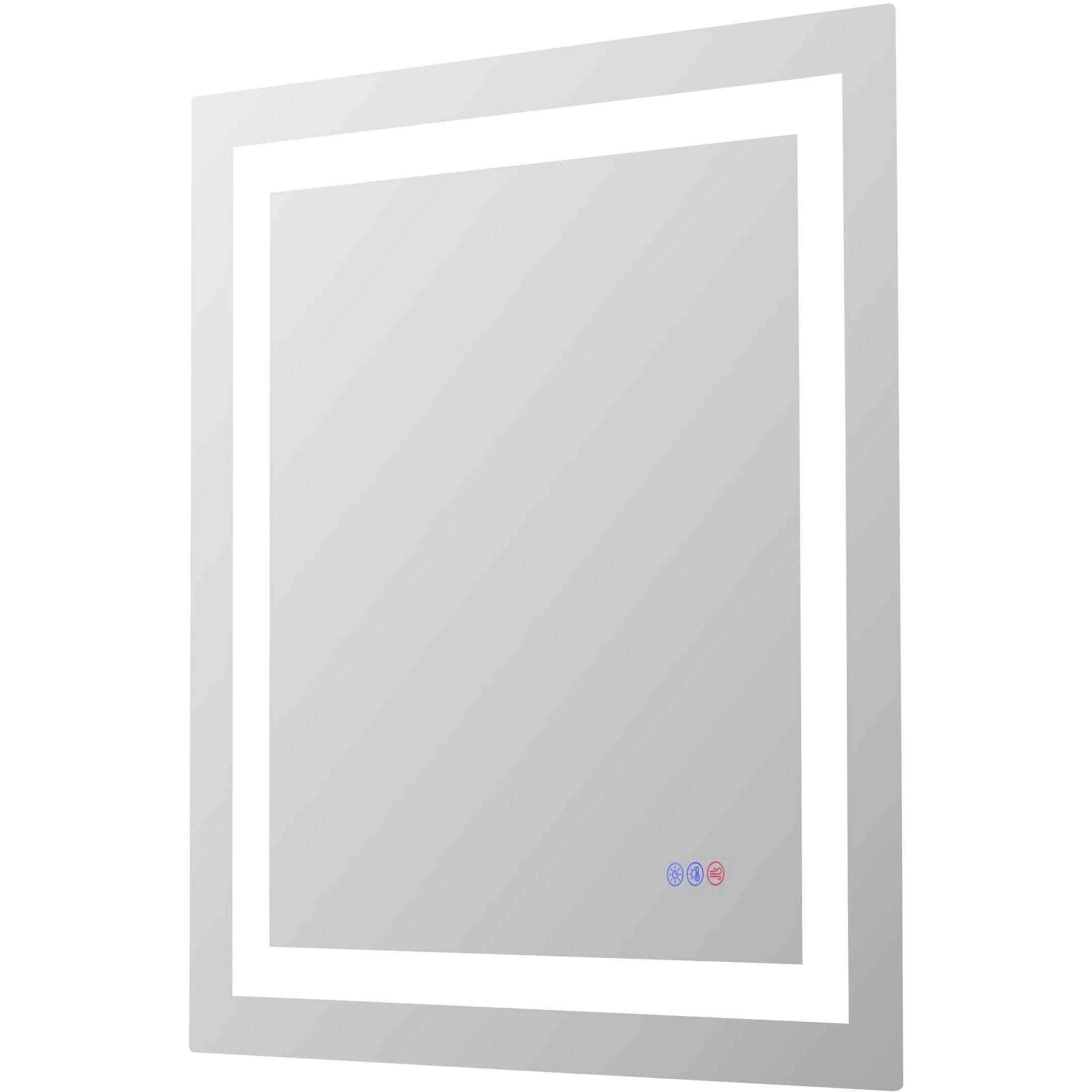 Riven 30 X 27 inch White LED Mirror