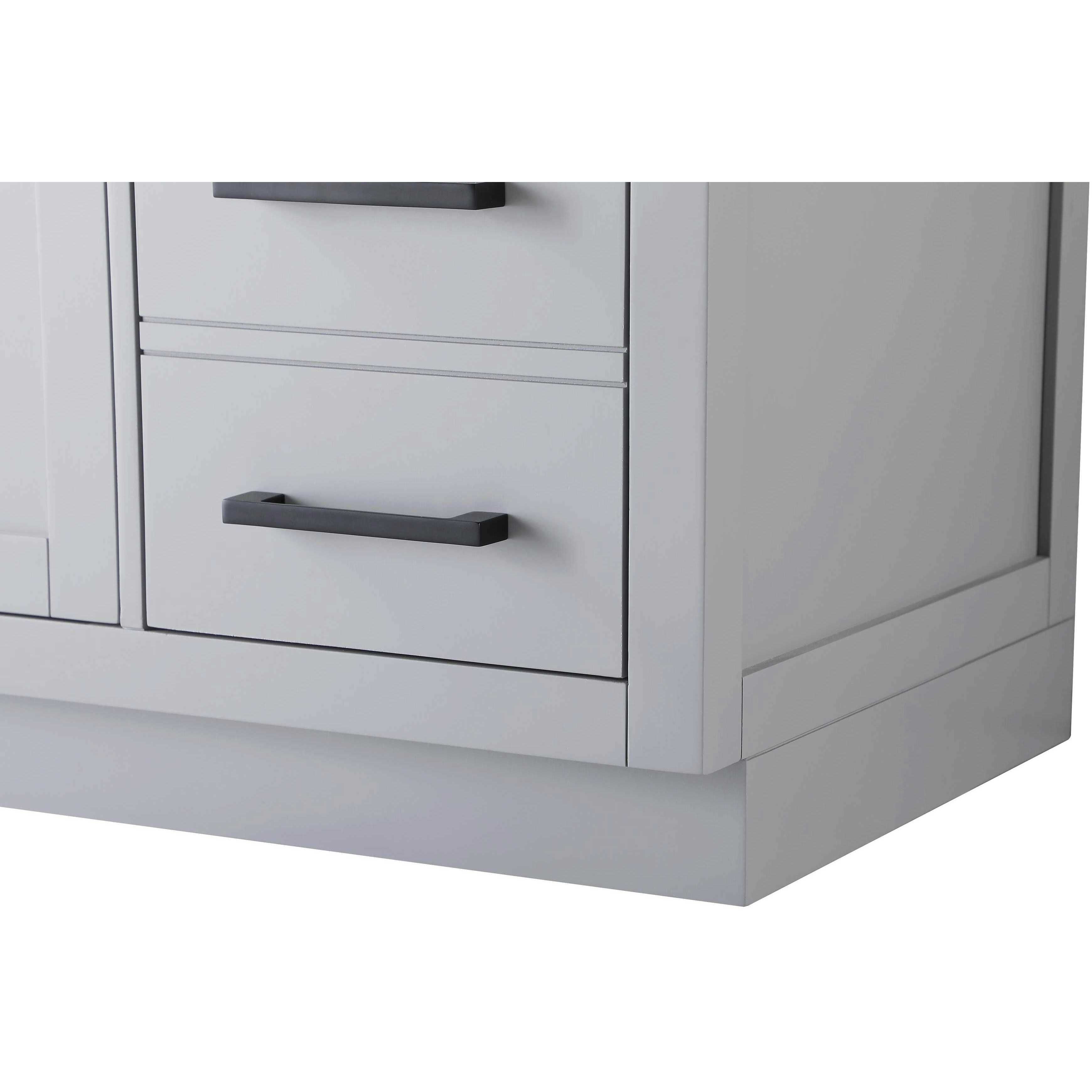 Alden 54 X 35 inch Grey Bathroom Vanity Cabinet