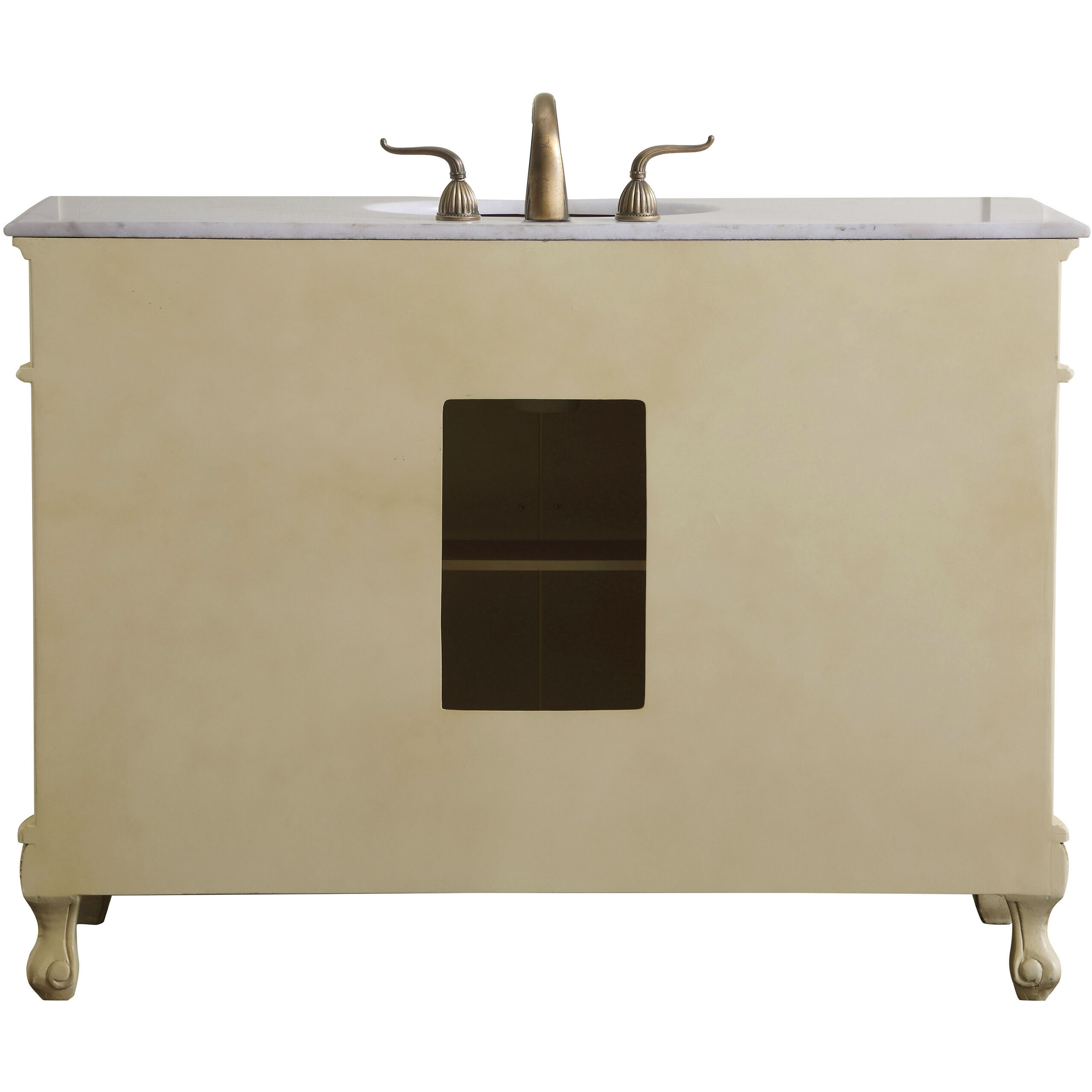 Danville 48 X 21 X 36 inch Light Antique Beige Vanity Sink Set