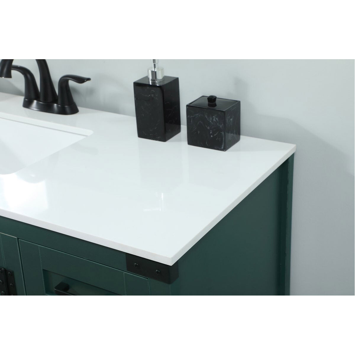 Grant 48 X 19 X 34 inch Green Vanity Sink Set