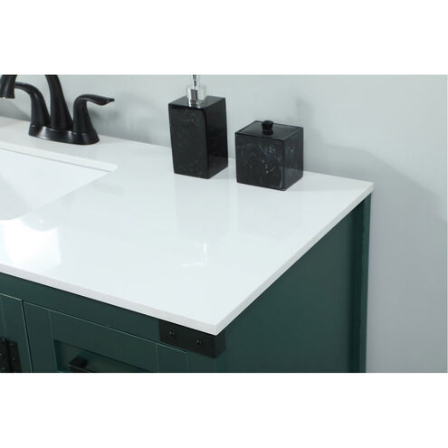 Grant 48 X 19 X 34 inch Green Vanity Sink Set