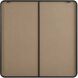 Remy 42 X 42 inch Black Mirror