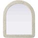 Marlowe 42 X 36 inch Linen White Mirror