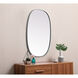 Brynn 40 X 27 inch Silver Mirror in 27 x 40