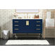 Eugene 48 X 22 X 34 inch Blue Vanity Sink Set