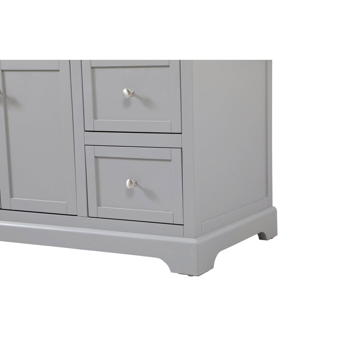 Franklin 42 X 22 X 34.75 inch Grey Bathroom Vanity Cabinet