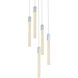 Weston 5 Light 16 inch Chrome Pendant Ceiling Light