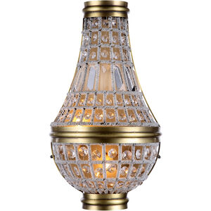 Stella 2 Light 10 inch French Gold Wall Sconce Wall Light, Urban Classic