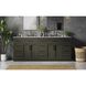 Alden 84 X 35 inch Mocha Brown Bathroom Vanity Cabinet