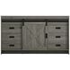 Austin 60 X 34 inch Rustic Grey Bathroom Vanity Cabinet