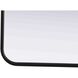 Remy 40 X 30 inch Black Mirror