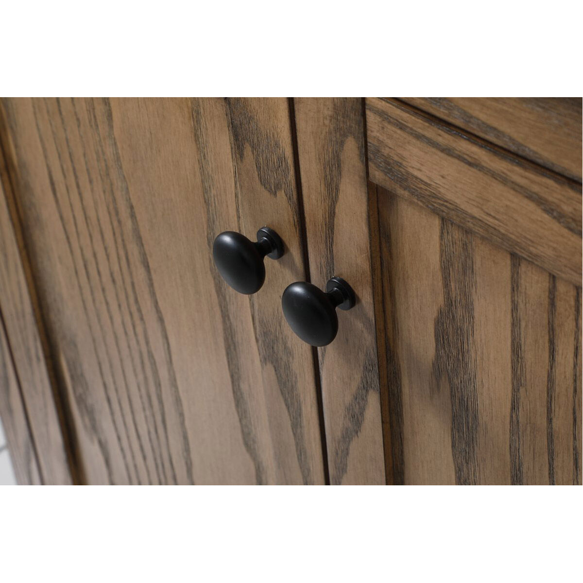 Franklin 60 X 22 X 35 inch Driftwood Bathroom Vanity Cabinet