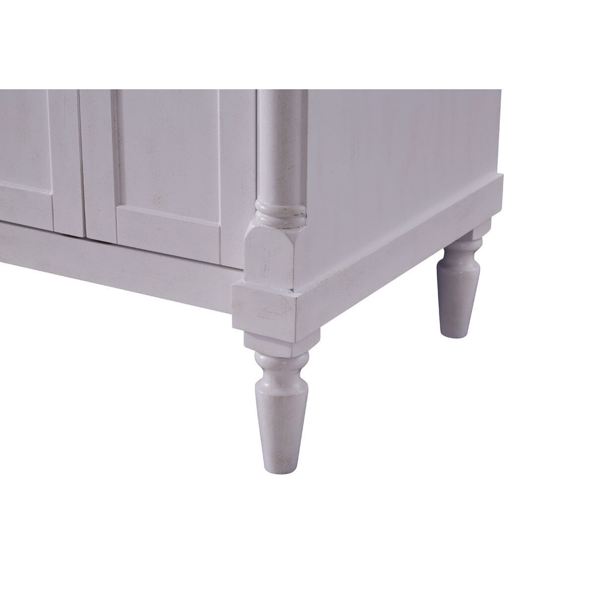 Lexington 24 X 21 X 35 inch Antique White with White Marble Vanity Set