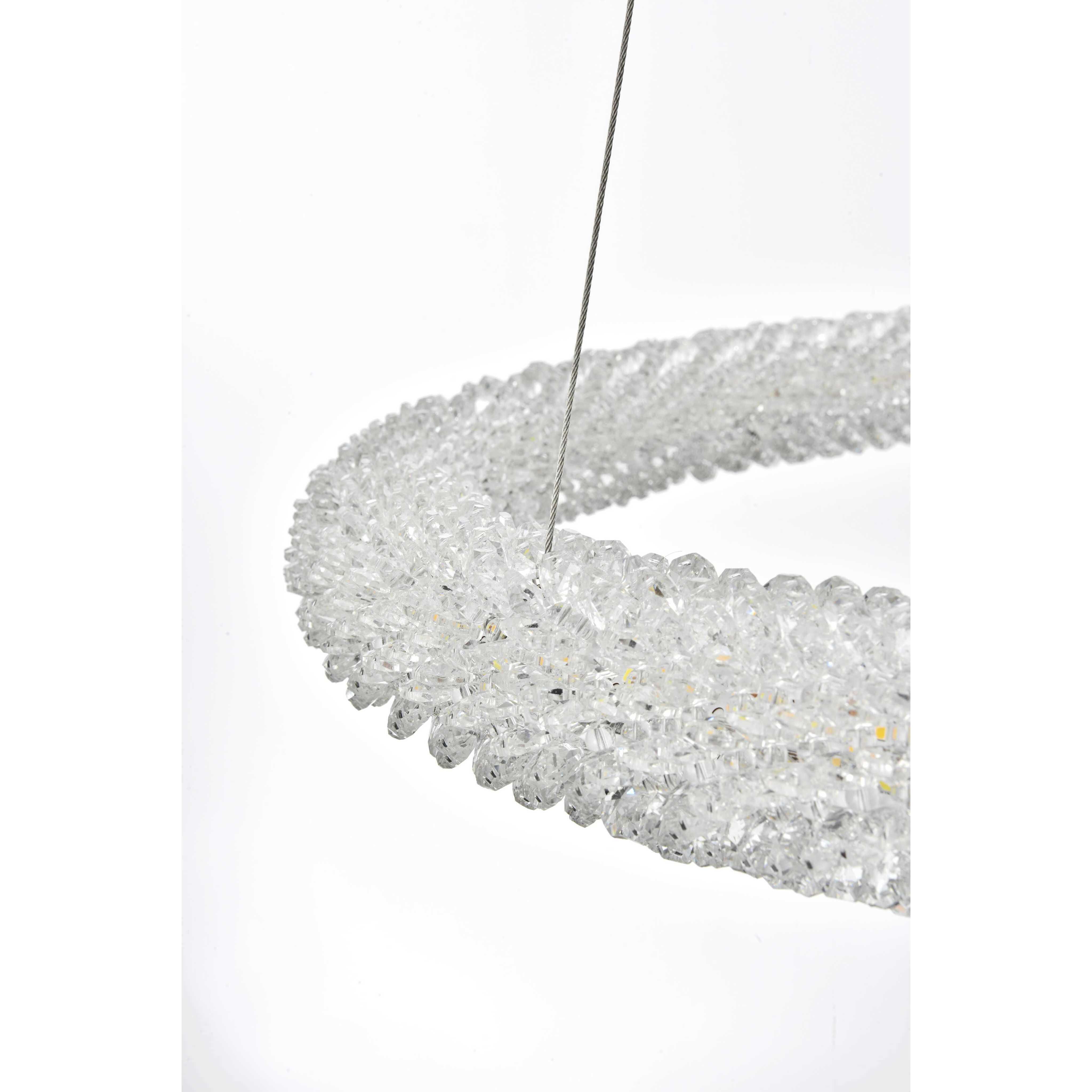 Bowen 2 Light 35.5 inch Chrome Chandelier Ceiling Light