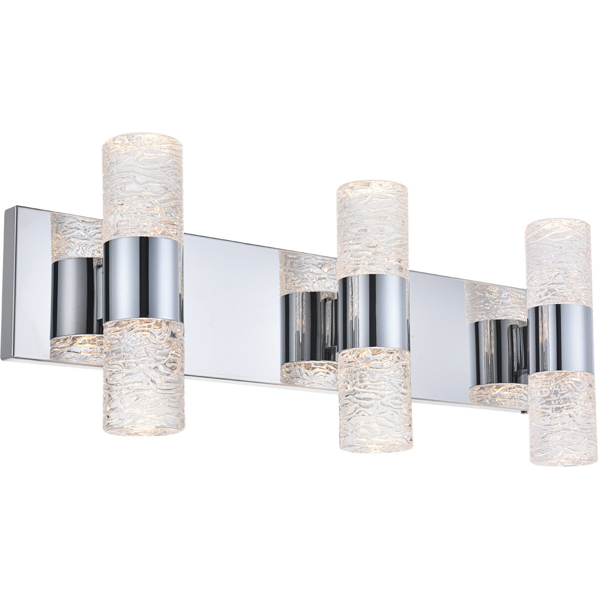 Vega LED 24 inch Chrome Wall Sconce Wall Light 