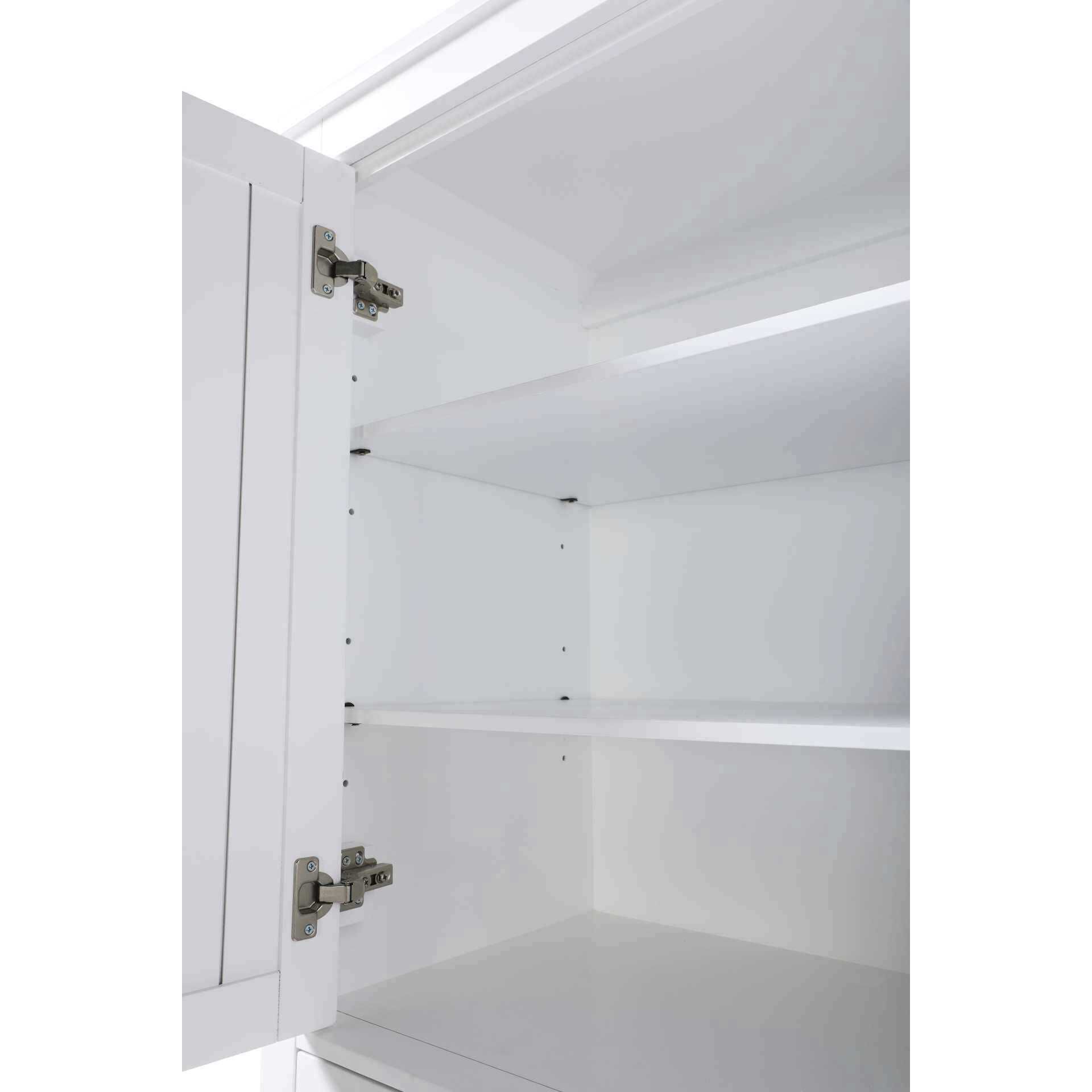 Chase White Bathroom Storage Cabinet