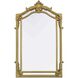 Madeline 40 X 25.5 inch Gold Leaf Mirror