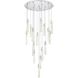 Aurora 16 Light 36 inch Chrome Chandelier Ceiling Light