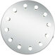 Hollywood 27.5 X 27.5 inch Silver Lighted Wall Mirror