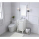 Lexington 19 X 18 X 35 inch Antique White Vanity Sink Set 