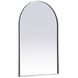 Ayra 36 X 24 inch Silver Mirror