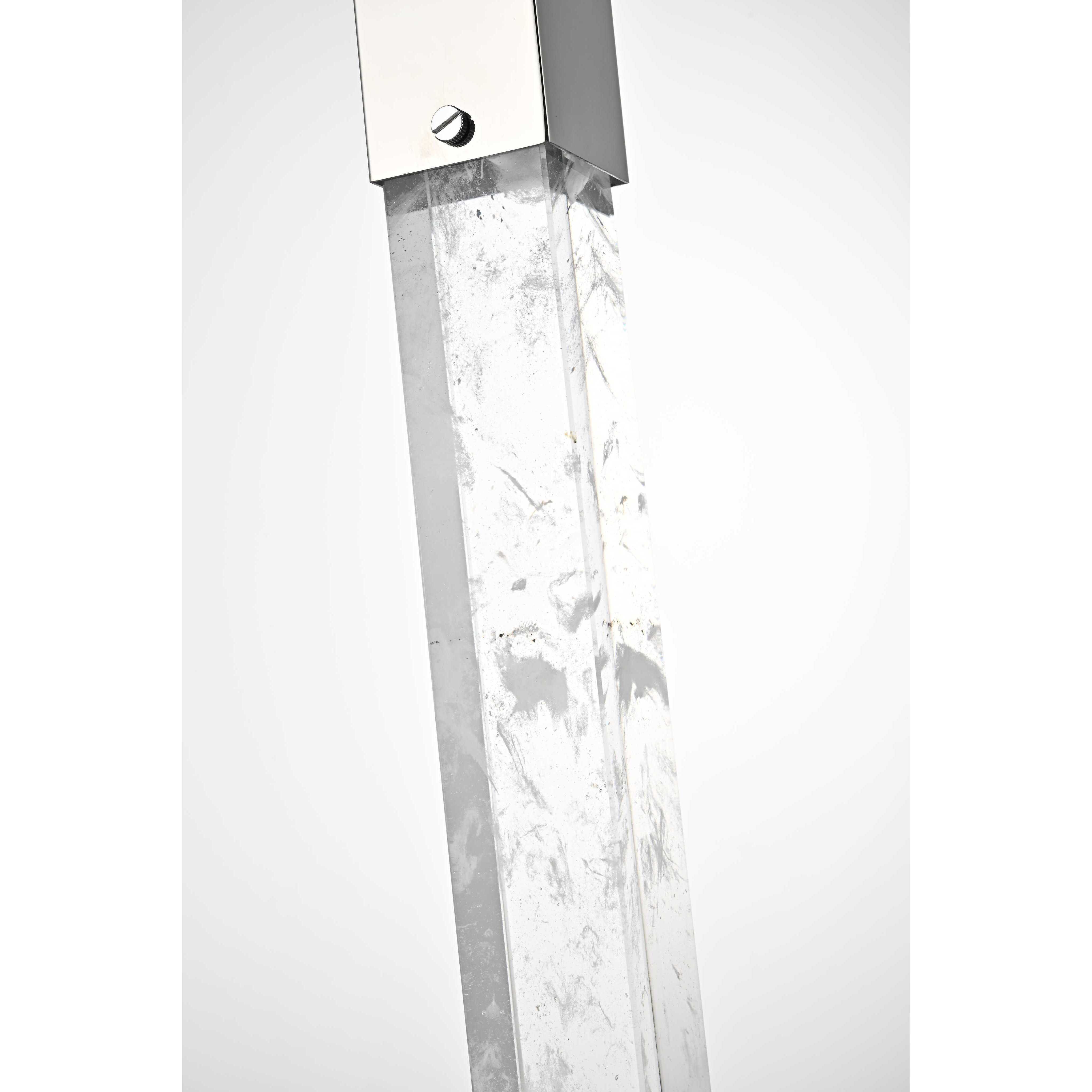 Aurora 8 Light 12 inch Chrome Pendant Ceiling Light