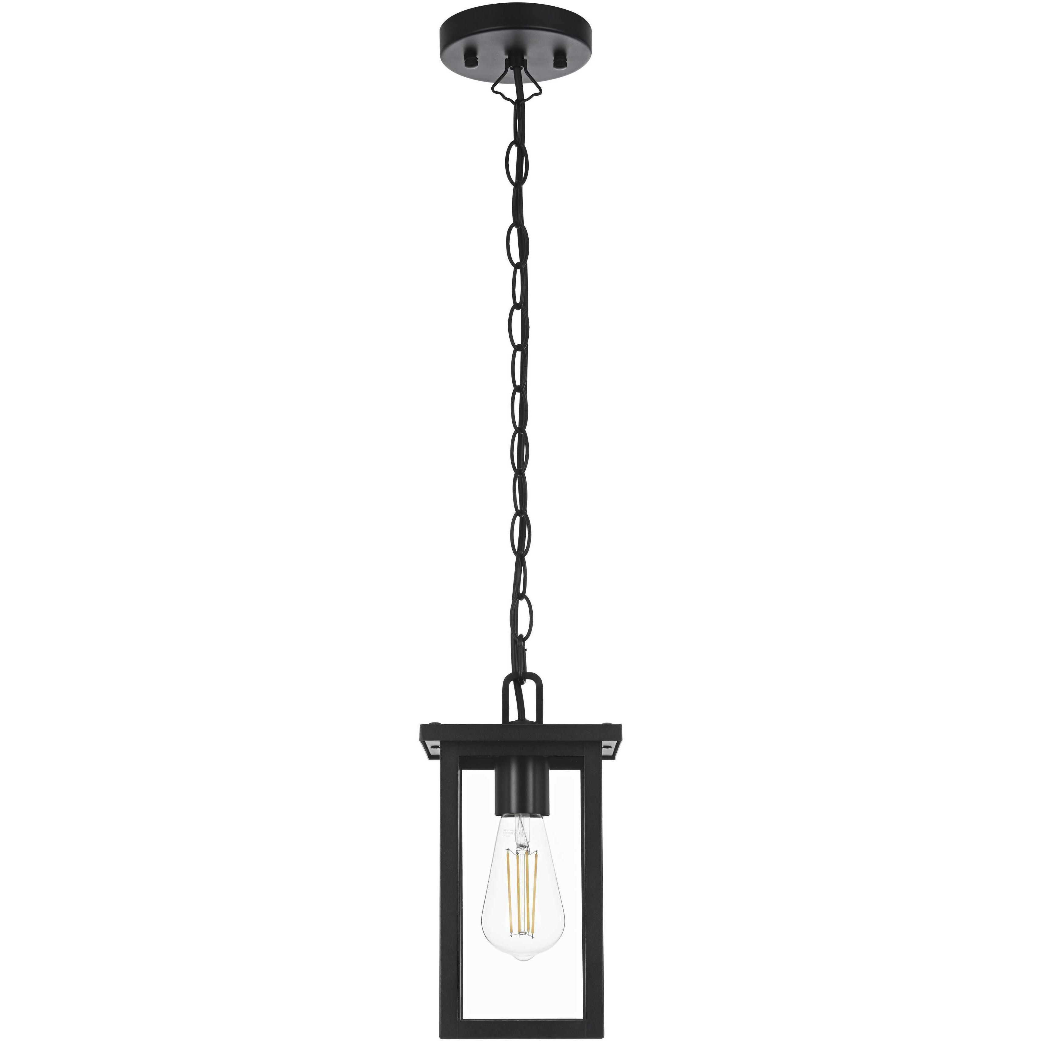 Venango 1 Light 6 inch Black Outdoor Pendant