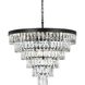 Josephine 13 Light 27.5 inch Black Chandelier Ceiling Light