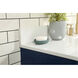 Eugene 48 X 22 X 34 inch Blue Vanity Sink Set